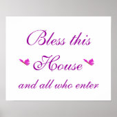 賛美家 – ポスター (正面)