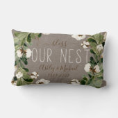 賛美巣ユーカリリースの結婚形見 ランバークッション (裏面)