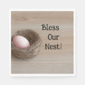 賛美巣、ネスティングパーティー スタンダードランチョンナプキン (正面)