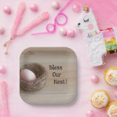 賛美巣、ネスティングパーティー ペーパープレート (パーティー)