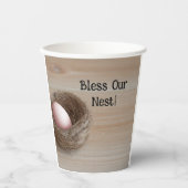 賛美巣、ネスティングパーティー 紙コップ (正面)