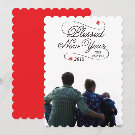 賛美年 シーズンカード (正面/裏面)