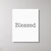 賛美引用文感動的引用文 キャンバスプリント (正面)