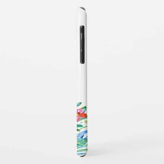 賛美引用文熱帯フローラ名インスピレーション Case-Mate iPhoneケース (裏面/左)