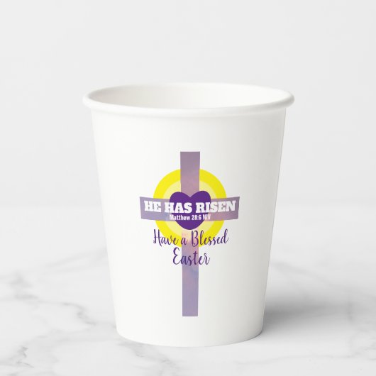 賛美復活祭 紙コップ (裏面)