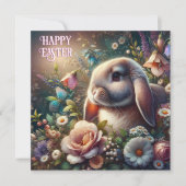 賛美復活花垂れバニー シーズンカード (正面)