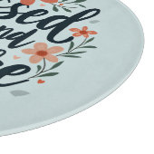 賛美感動的フローラ芸術 カッティングボード (角)