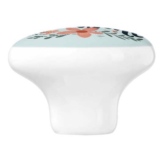 賛美感動的フローラ芸術 セラミックノブ (側面)