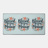 賛美感動的フローラ芸術 デスクマット (正面)