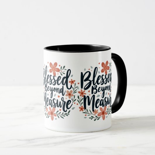 賛美感動的フローラ芸術 マグカップ (正面右)