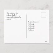 賛美感謝書魅力的類 シーズンポストカード (裏面)