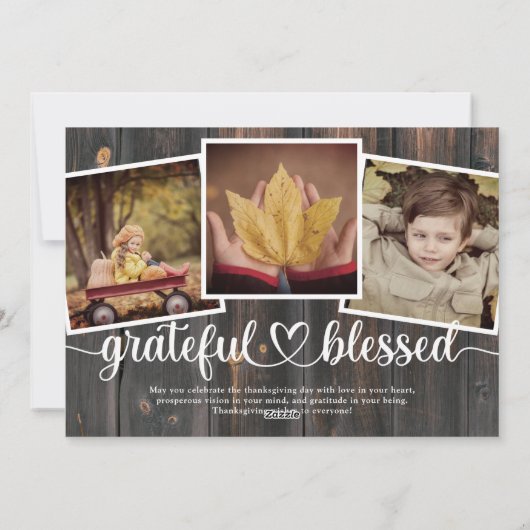 賛美感謝祭素朴国の写真 シーズンカード (裏面)