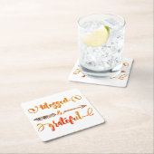 賛美感謝 スクエアペーパーコースター (インサイチュ)