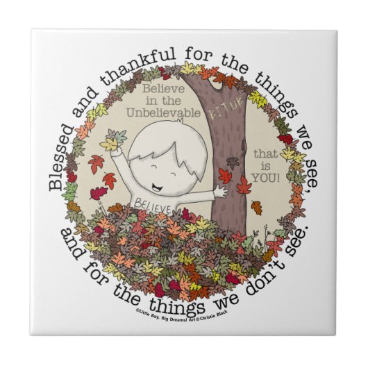 賛美感謝 タイル (正面)