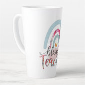 賛美教え感謝の虹 カフェラテマグ (左アングル)