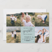 賛美数々のエレガントフォトスター シーズンカード (裏面)