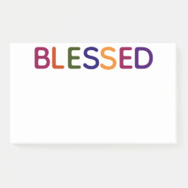 賛美数々の色10 x 6 ポストイット