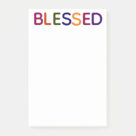 賛美数々の色4 x 6 ポストイット