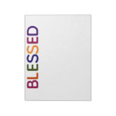 賛美数々の11 x 8.5 ノートパッド (回転)