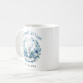 賛美日初の聖餐式フローラ コーヒーマグカップ (正面左)