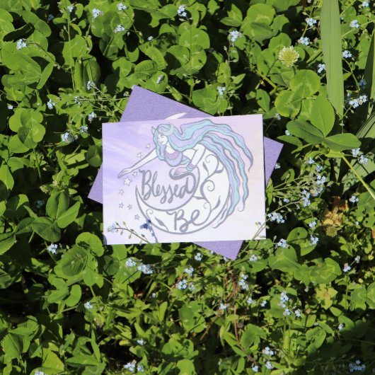 賛美月の女神 ポストカード