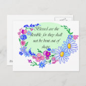 賛美柔軟性 ポストカード (正面/裏面)