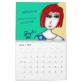 賛美歌のカレンダー カレンダー (3月 2019)