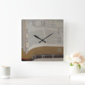 賛美歌の時間 スクエア壁時計 (ホーム)