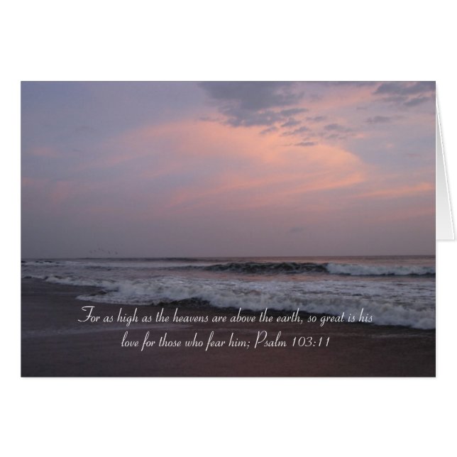 賛美歌の103:11 -日没 (正面横)