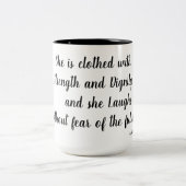 賛美歌の112:7 ツートーンマグカップ (中央)