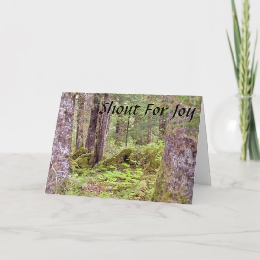 賛美歌の118:14 - 16匹の勇気付けられるカード2 カード (正面)