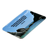 賛美歌の144:1 Blessed主の私の石…です マグネット (左側)