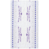 賛美歌の145:16の鐘およびザクロのテーブルクロス テーブルクロス (正面)