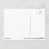 賛美歌の18:28の日の出 ポストカード (裏面)