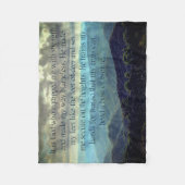 賛美歌の18:32 - 34 フリースブランケット (正面)