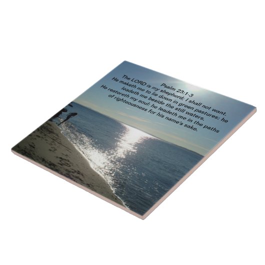 賛美歌の23:1 - 3 タイル (側面)