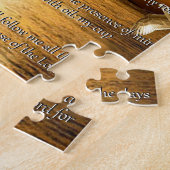 賛美歌の23:1 - 6主Is My Shepard ジグソーパズル (側面)