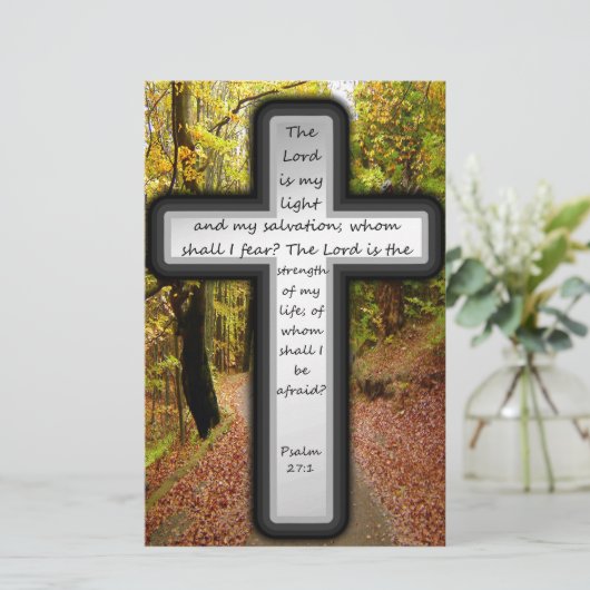 賛美歌の27:1 便箋 (スタンド正面)