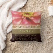 賛美歌の33:22はあなたの不動愛を…可能にしました クッション (ブランケット)