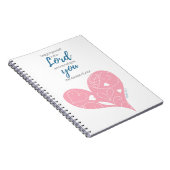 賛美歌の37:4の聖なる書物、経典ジャーナル ノートブック (右側)