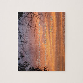 賛美歌の46:1の神は私達の非難及び強さ…です ジグソーパズル