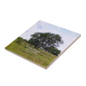 賛美歌の46:10の感動的な聖書の引用文 タイル (側面)