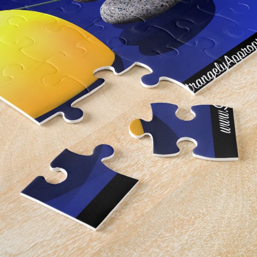 賛美歌の46:10はまだあり、私が神であることを知っています ジグソーパズル (側面)