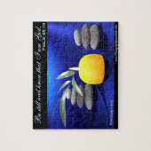 賛美歌の46:10はまだあり、私が神であることを知っています ジグソーパズル (縦)