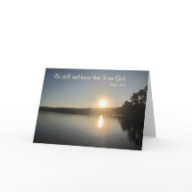 賛美歌の46:10 -まだあり、私が神であることを知って下さい