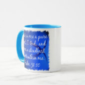 賛美歌の51:10 マグカップ (正面左)