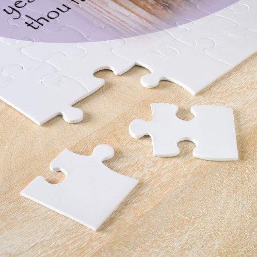 賛美歌の90:17 KJVの聖書の詩 ジグソーパズル (側面)