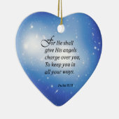 賛美歌の91:11 セラミックオーナメント (右)