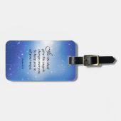 賛美歌の91:11 ラゲッジタグ (正面横)