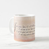 賛美歌の9:1 - 2 -私は私の主を賞賛します コーヒーマグカップ (正面左)